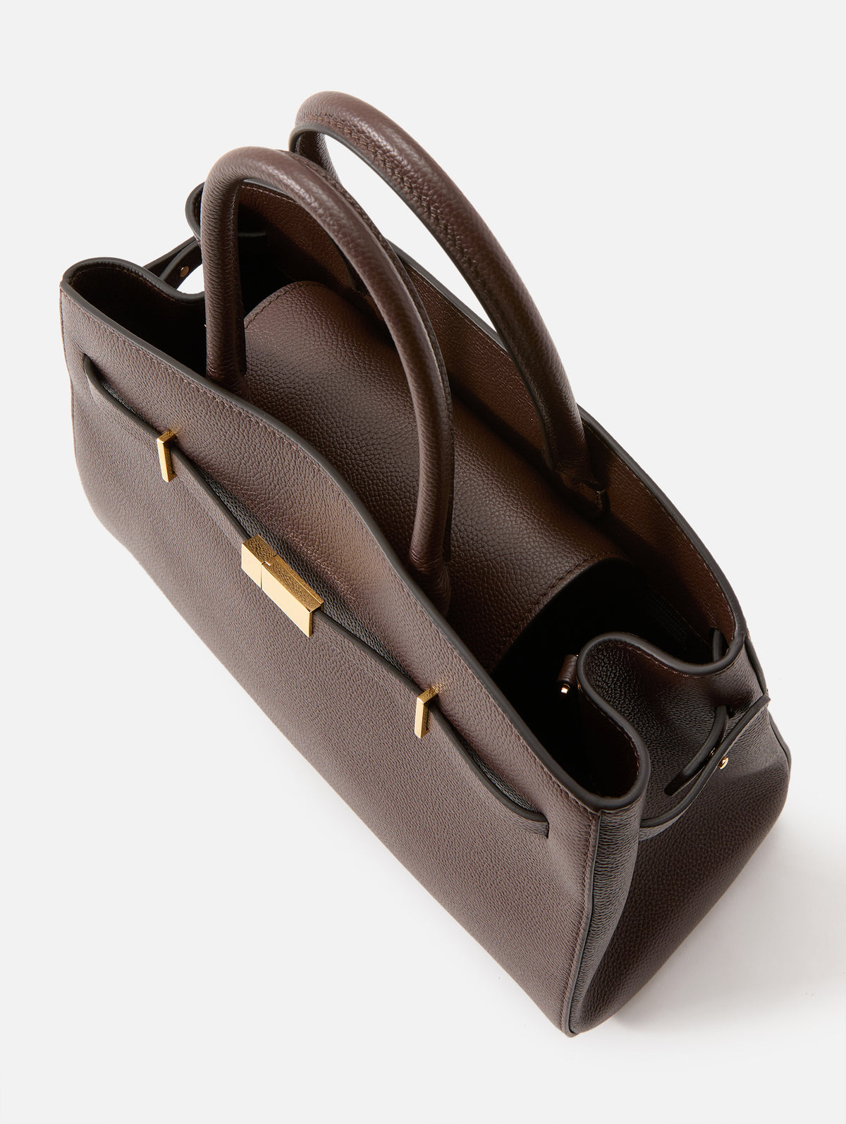 Midi Hudson Handbag,DEMELLIER,MOCHA,Image 4