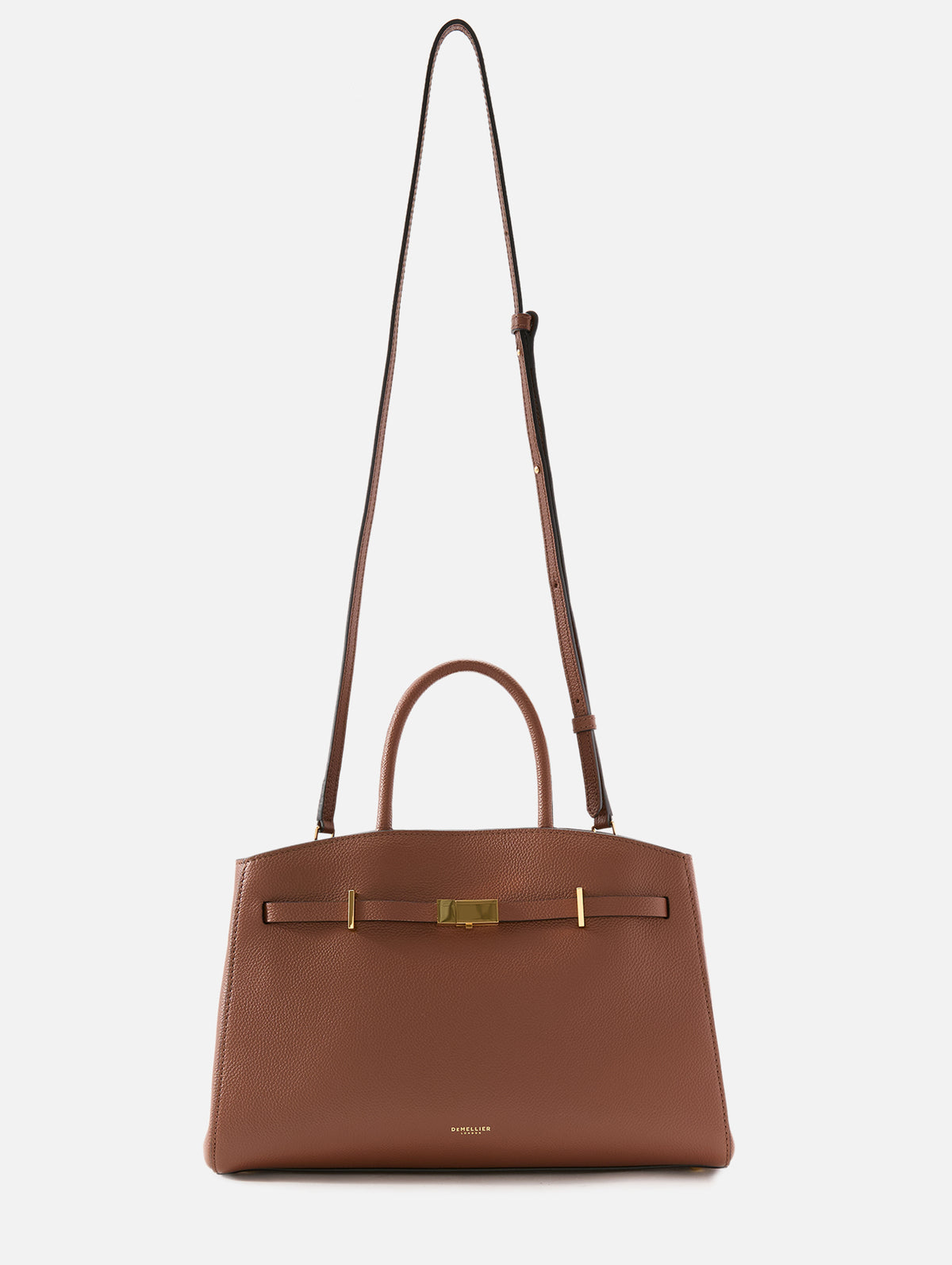 Midi Hudson Handbag,DEMELLIER,TAN,Image 3