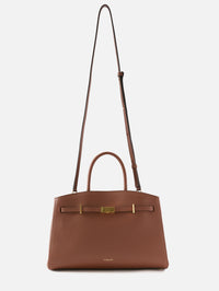 Midi Hudson Handbag,DEMELLIER,TAN,Image 3