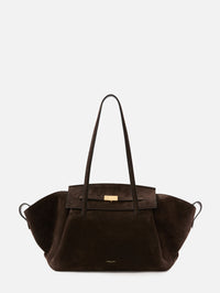 Brookyn Shoulder Bag,DEMELLIER,DARK CHOCOLATE,Image 1