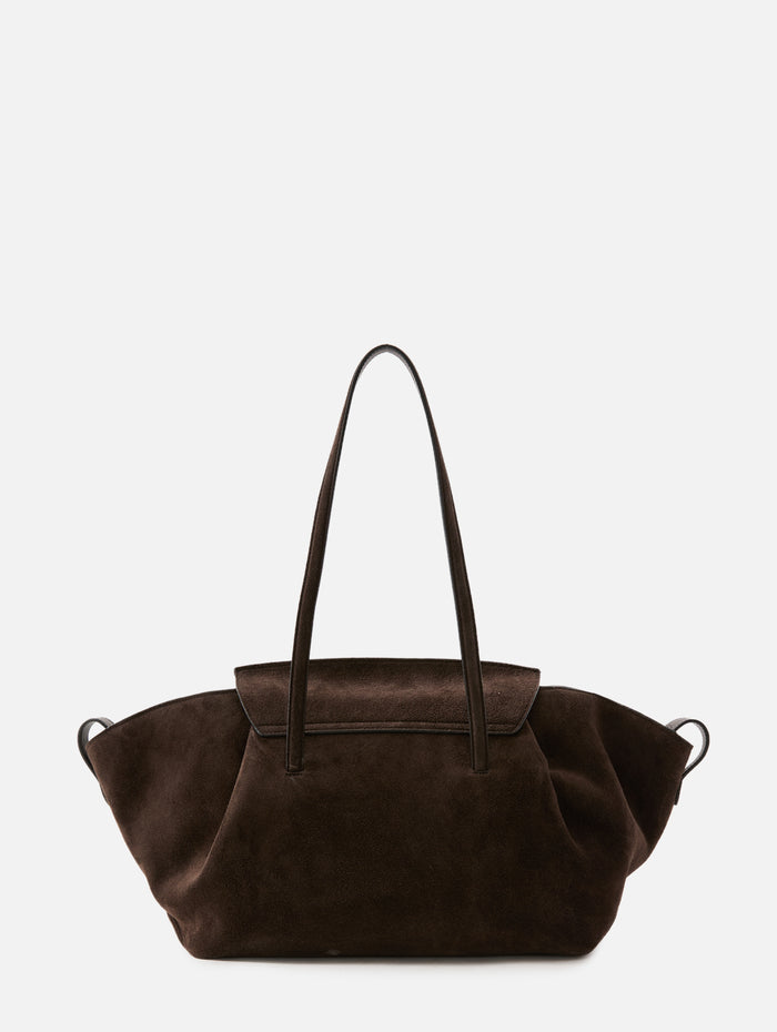 Brookyn Shoulder Bag,DEMELLIER,DARK CHOCOLATE,Image 1