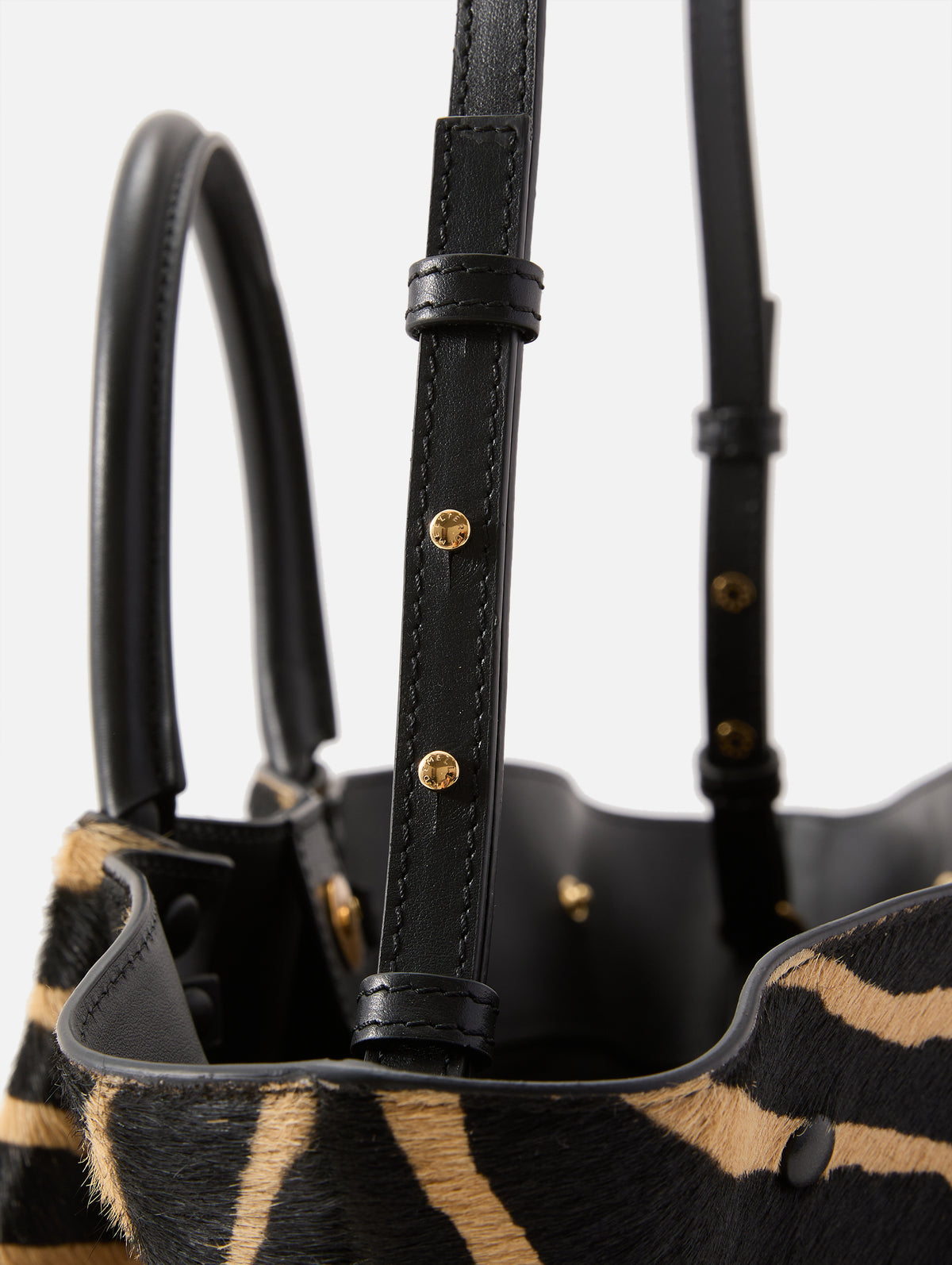 New York Top Handle Bag,DEMELLIER,ZEBRA,Image 5