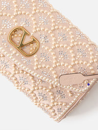 Devain Shoulder Bag,VALENTINO GARAVANI,CREAM CRYSTAL,Image 3
