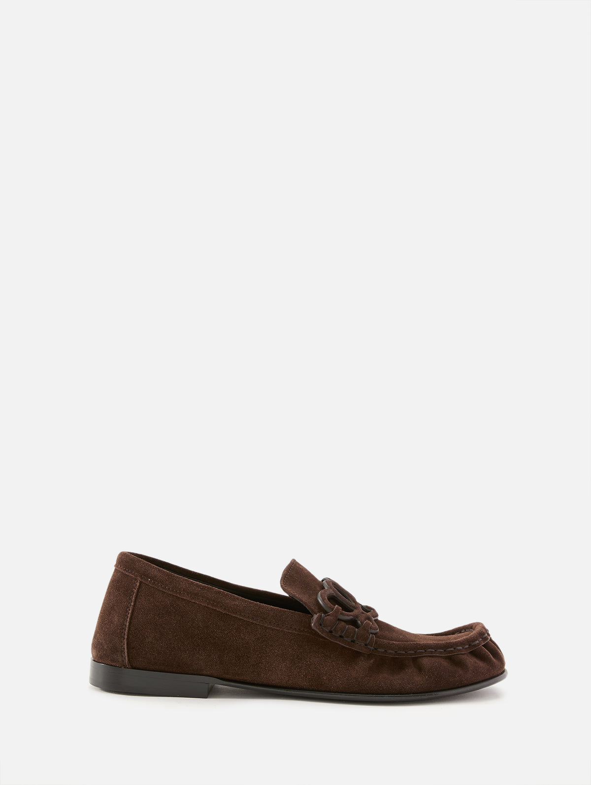 Double Loafer,LOEWE,DARK CHOCOLATE,Image 1