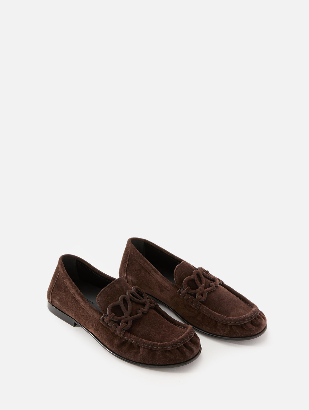 Double Loafer,LOEWE,DARK CHOCOLATE,Image 2