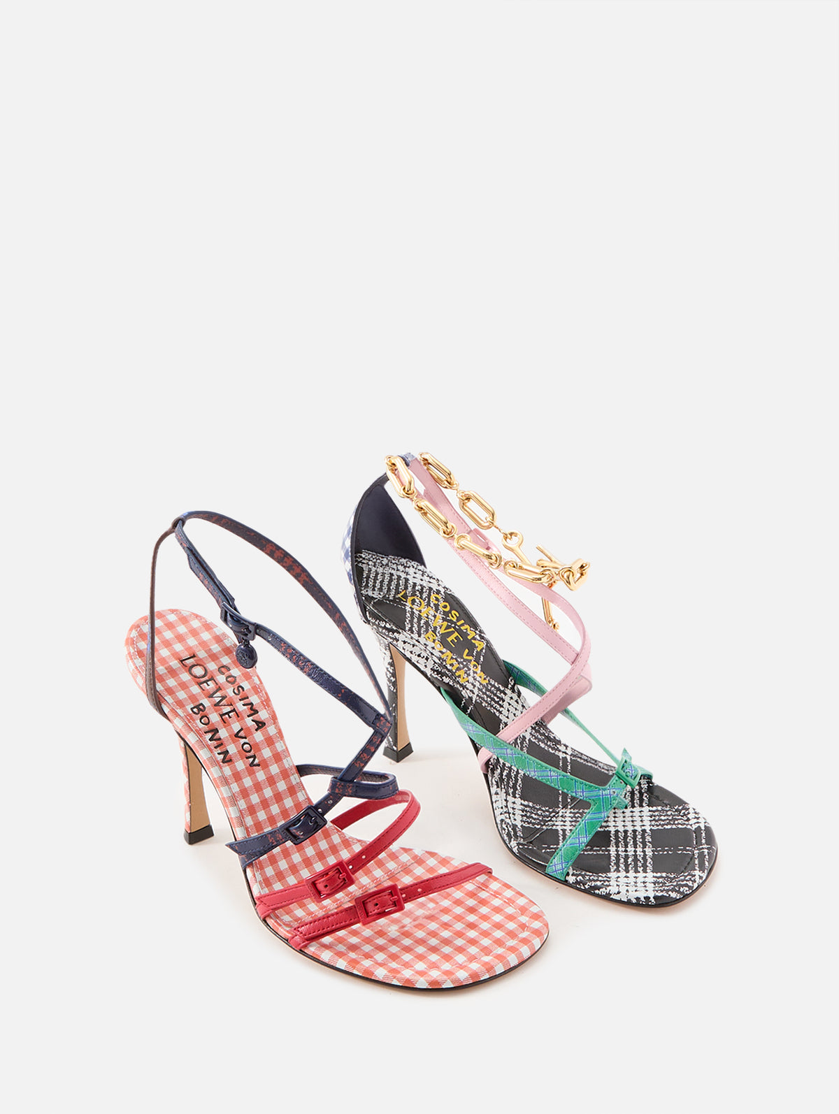 New Comic Sandal 90mm,LOEWE,MULTI,Image 2