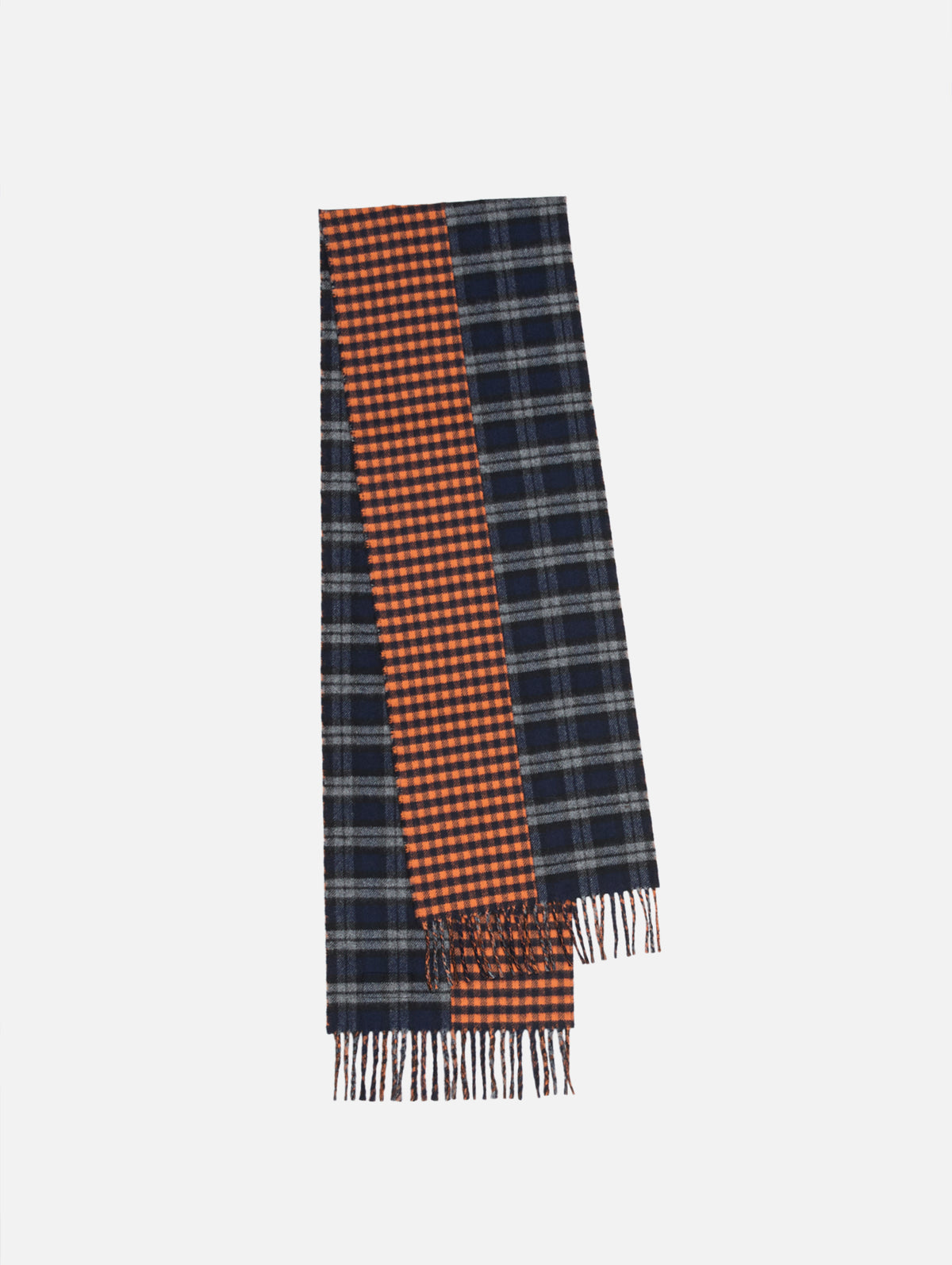 Scarf,LOEWE,NAVY BLUE,Image 1
