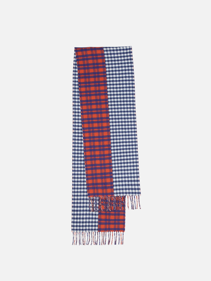 Scarf,LOEWE,RED/BLUE,Image 1