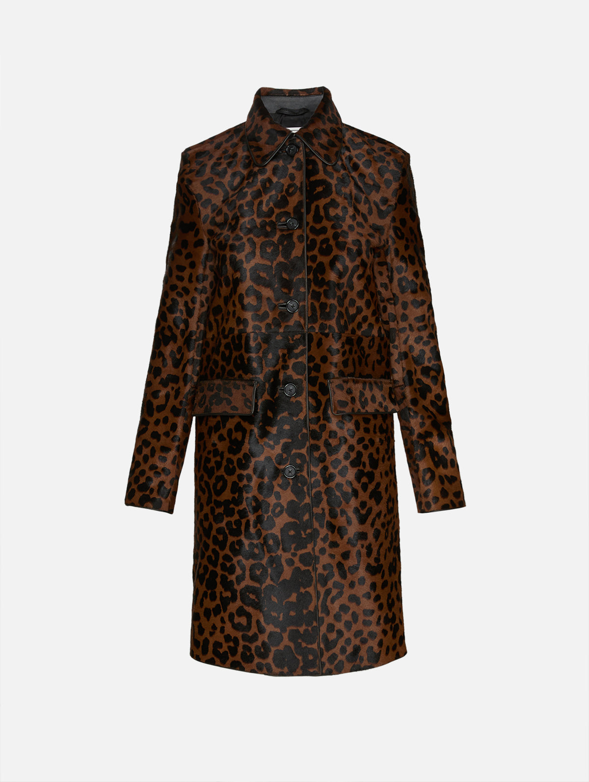Pony Hair Coat,TOTÉME,LEOPARD,Image 1