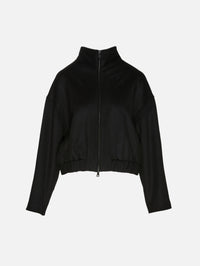 Apres Funnel Neck Jacket,SUSAN BENDER,BLACK,Image 1