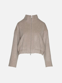 Apres Funnel Neck Jacket,SUSAN BENDER,DUNE,Image 2