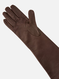 Park Leather Gloves,KALLMEYER,CHOCOLATE,Image 2