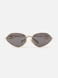 Wire Sunglasses,CELINE EYEWEAR,GOLD SMOKE,Image 1