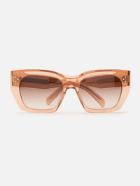3 Dots Square Sunglasses,CELINE EYEWEAR,ORANGE,Image 1