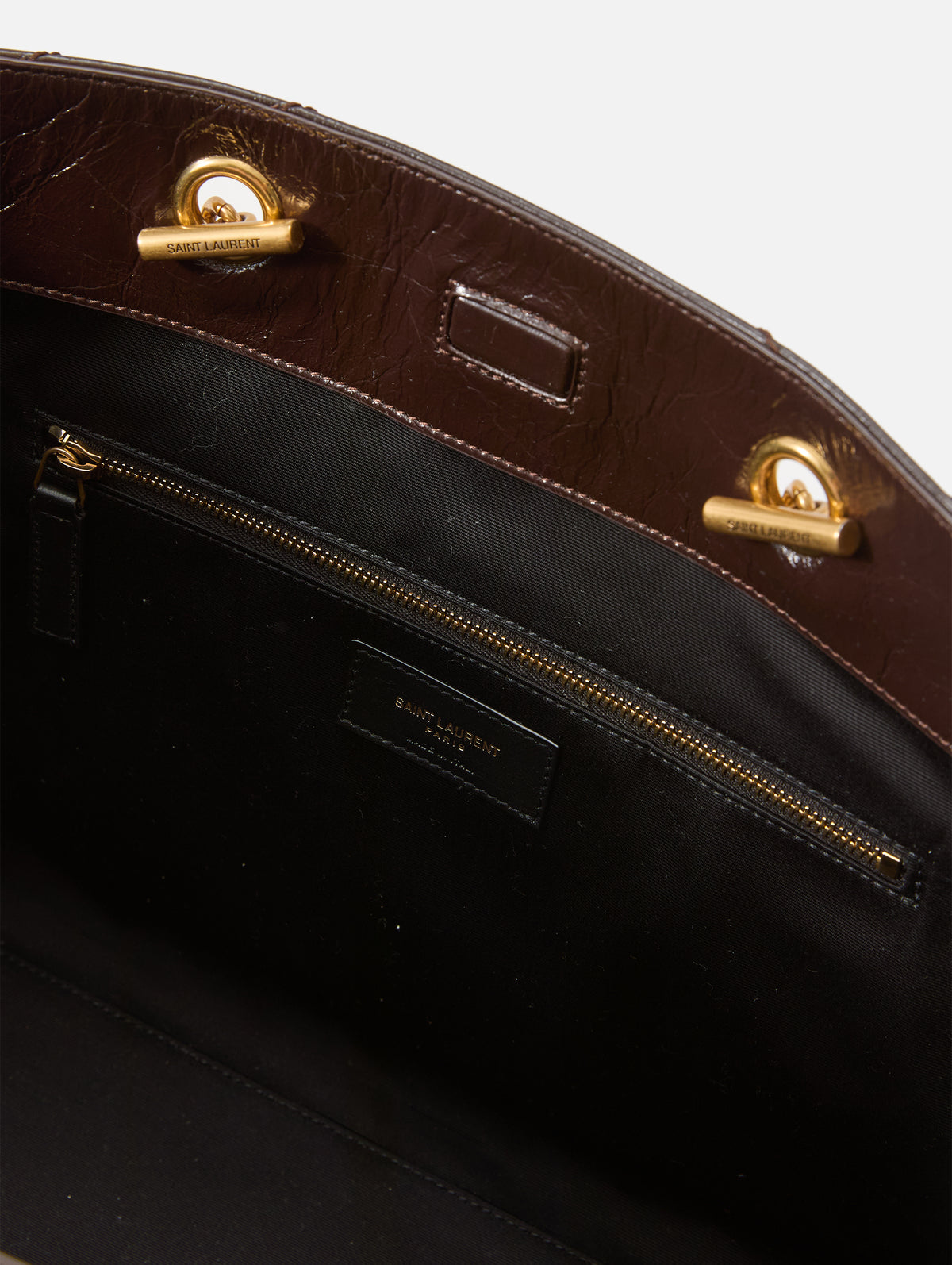 Niki Shopping Bag,SAINT LAURENT,LIGHT BROWN,Image 3