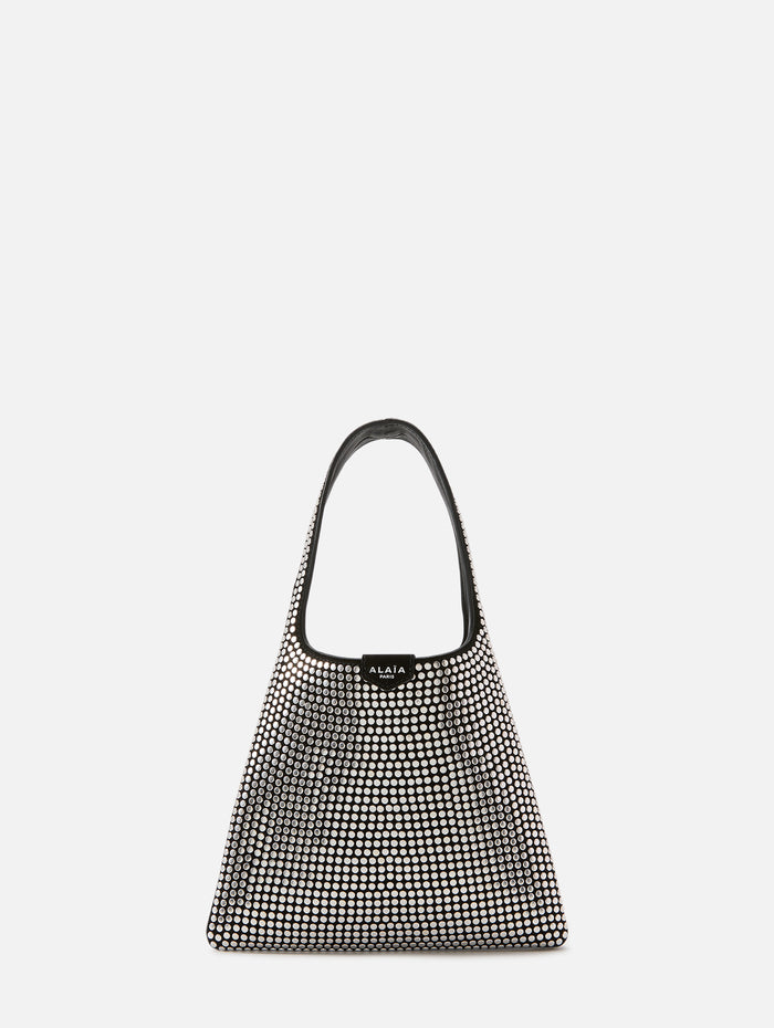 Hobo Shoulder Bag,ALAIA,NOIR,Image 1