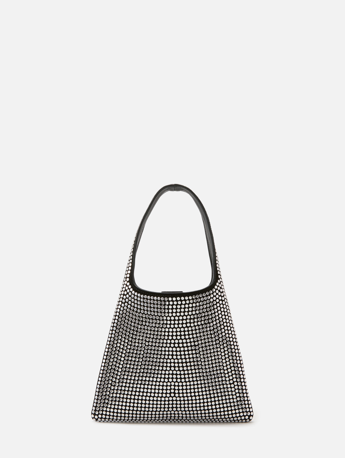 Hobo Shoulder Bag,ALAIA,NOIR,Image 2