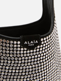 Hobo Shoulder Bag,ALAIA,NOIR,Image 3