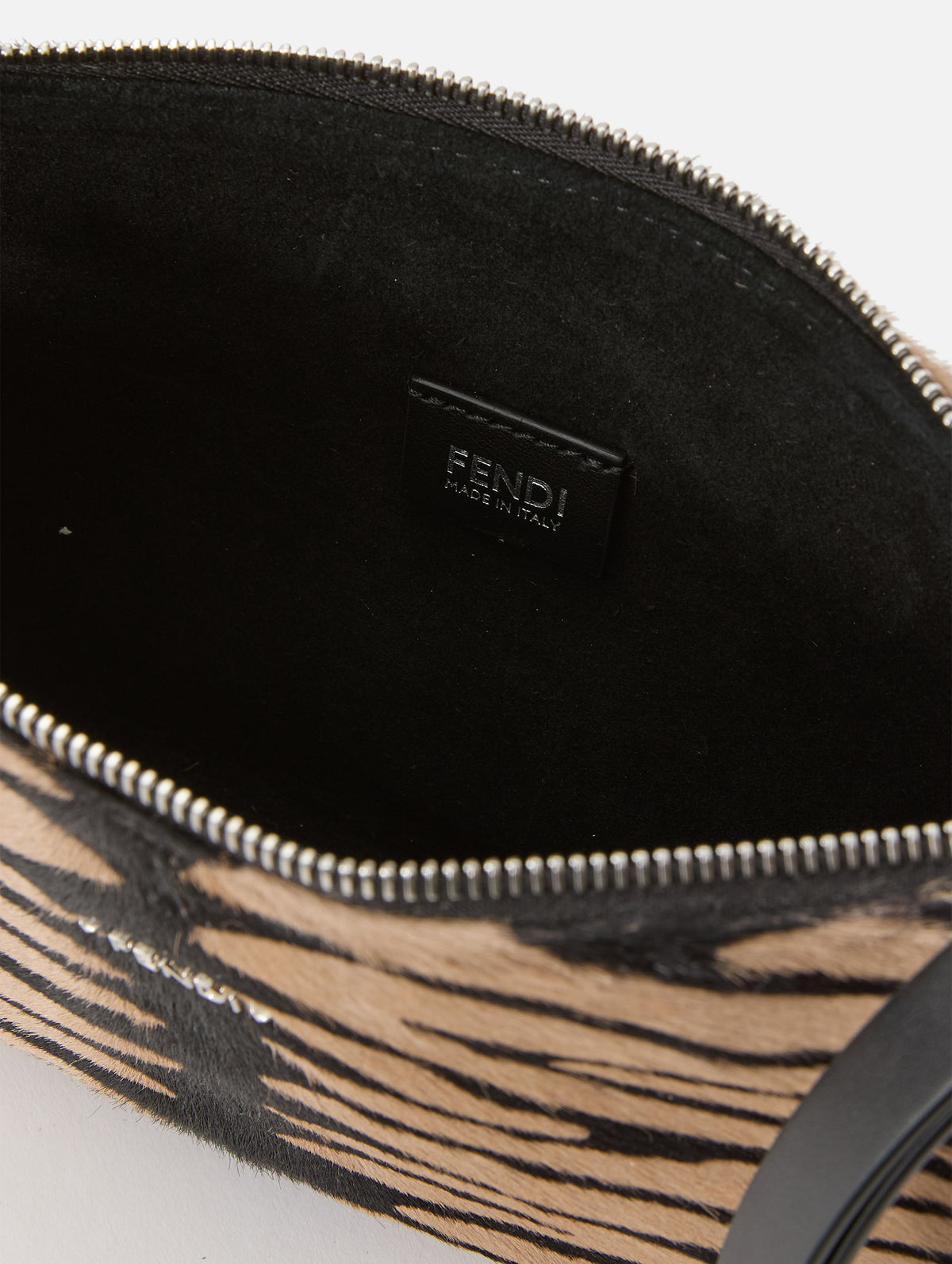 Small Shoulder Bag,FENDI,NERO NATURAL,Image 3