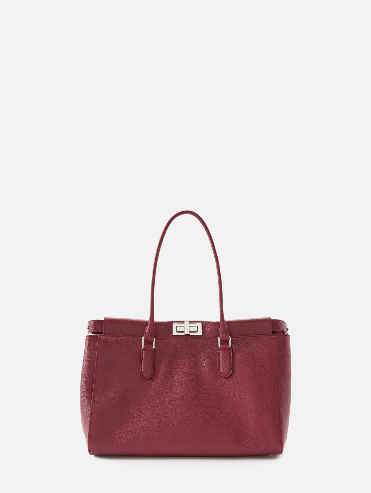 Peekaboo Tote Bag,FENDI,ROSSO SCURO,Image 1