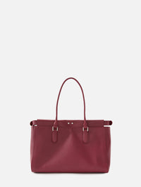 Peekaboo Tote Bag,FENDI,ROSSO SCURO,Image 2
