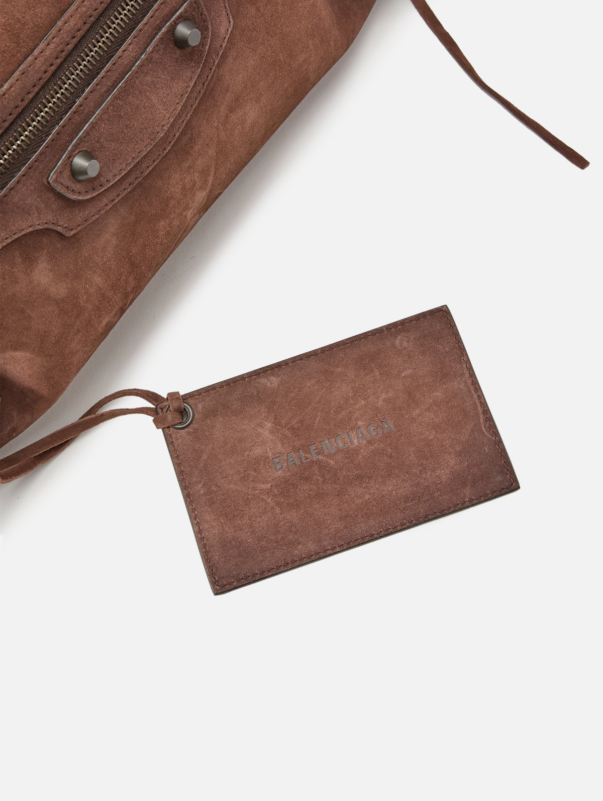 Fringe Le City Bag,BALENCIAGA,LIGHT ESPRESSO,Image 4