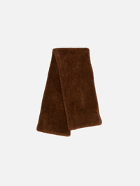 Nell Shearling Scarf,KALLMEYER,GINGER,Image 1