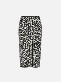 Pencil Skirt,CAROLINA HERRERA,BLACK MULTI,Image 1