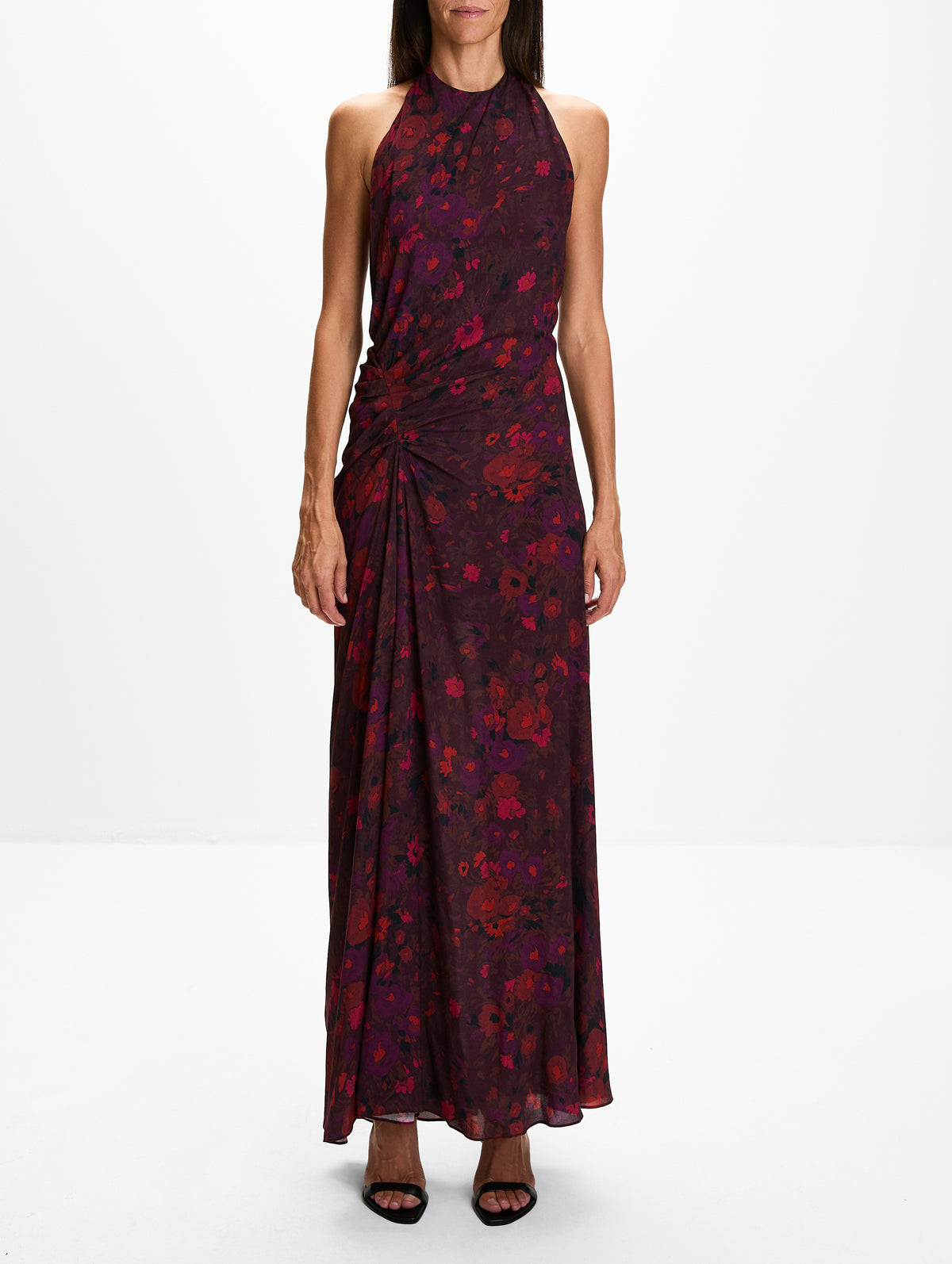 Scarlett Gown,A.L.C.,DEEP MULBERRY,Image 2