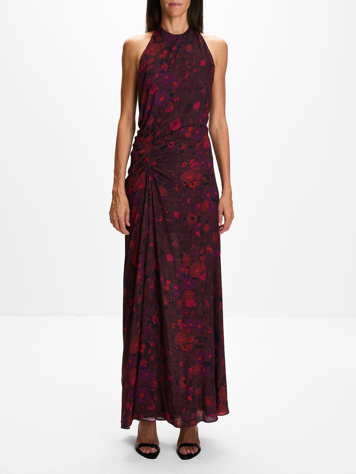 Scarlett Gown,A.L.C.,DEEP MULBERRY,Image 1