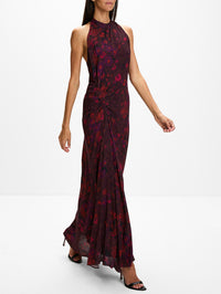 Scarlett Gown,A.L.C.,DEEP MULBERRY,Image 3