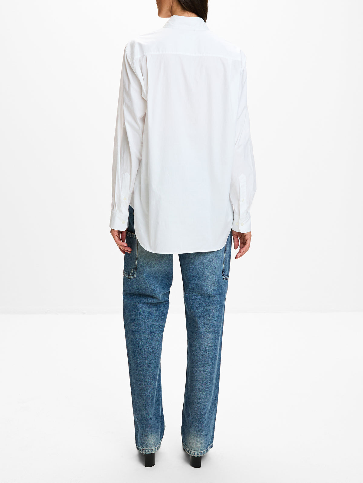 Cheers Shirt,DRIES VAN NOTEN,WHITE,Image 3