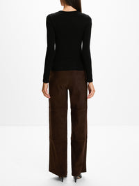 Lively Stretch Pant,ARMA,BLACK,Image 4