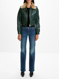 First Love Jacket,DOROTHEE SCHUMACHER,GREEN,Image 2