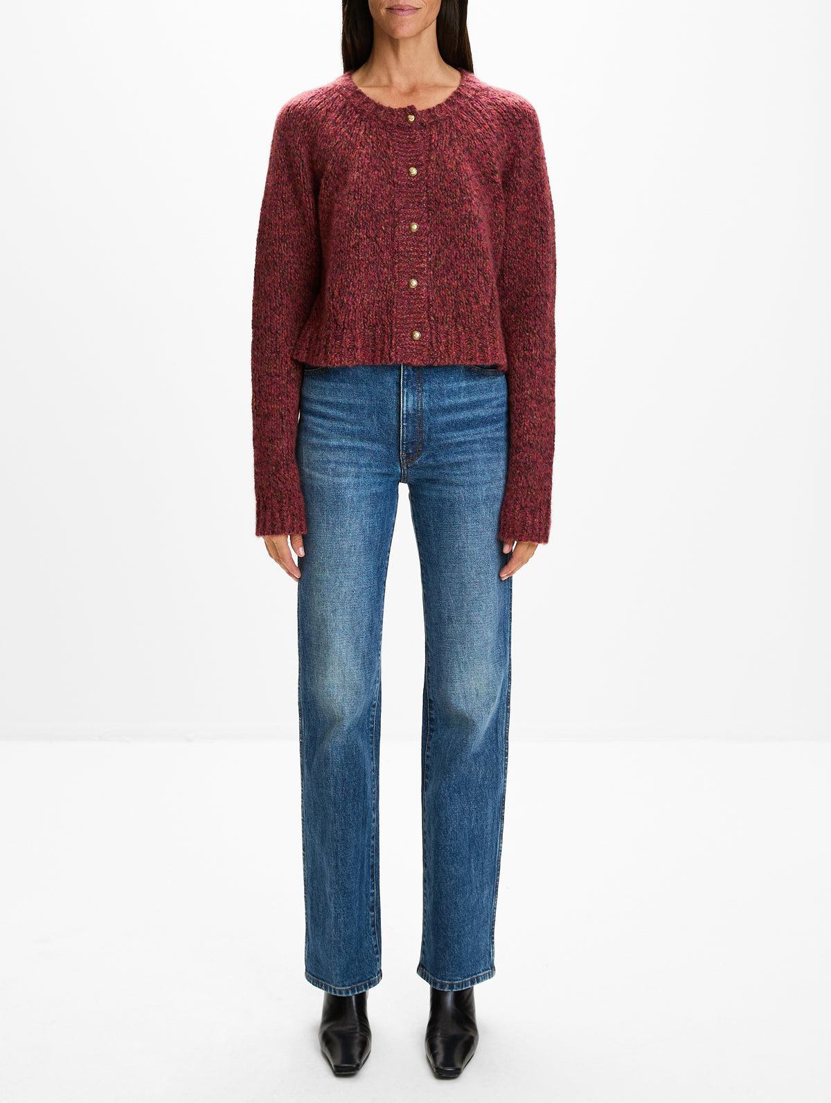 Niels Cardigan,KHAITE,CHERRY,Image 2