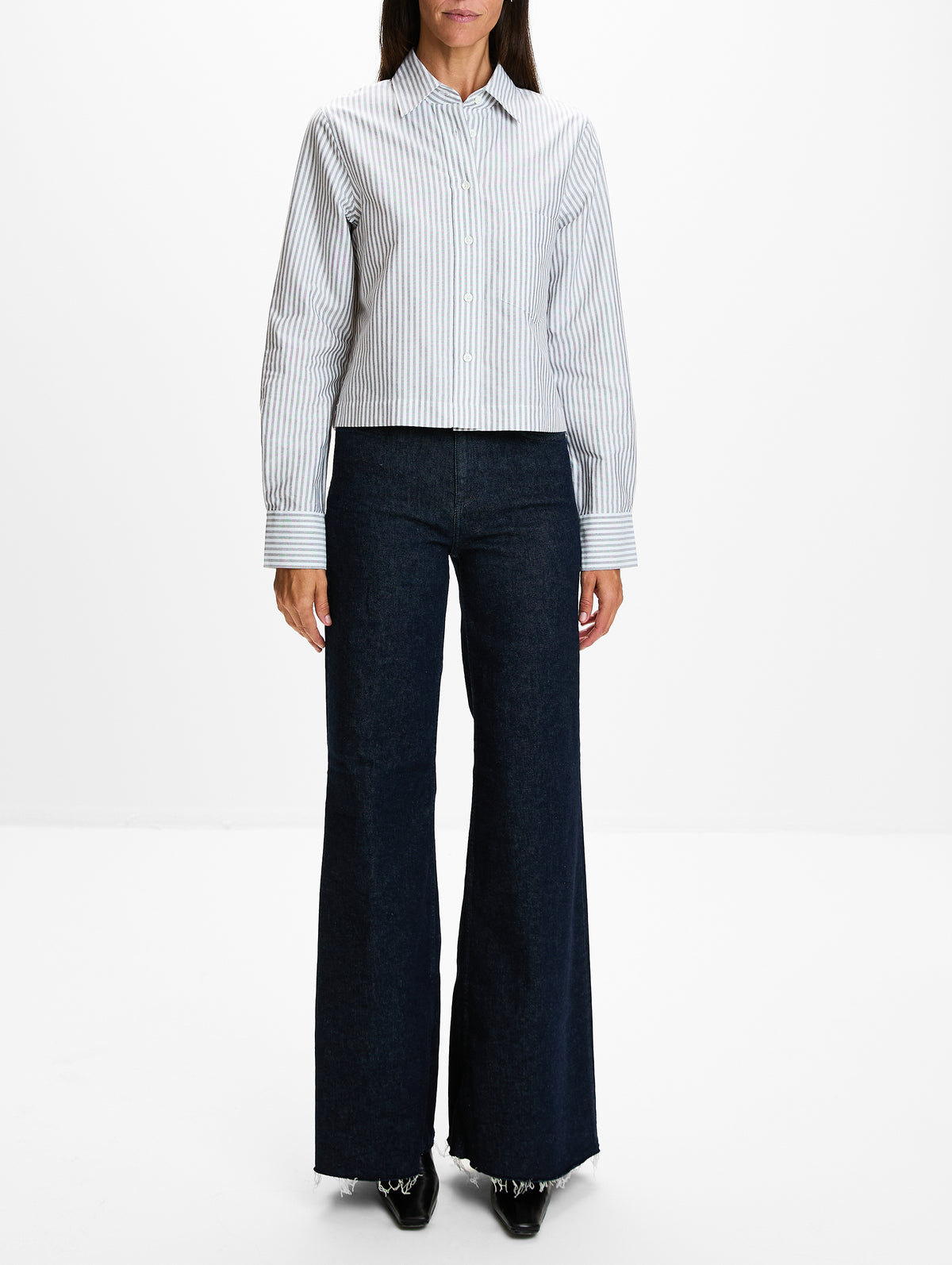 Classic Shirt,CLOSED,CINDER BROWN,Image 2