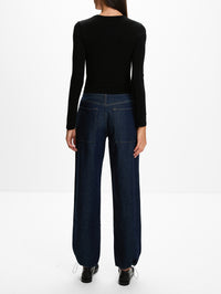 Sport Jean,STILL HERE NYC,INDIGO,Image 3