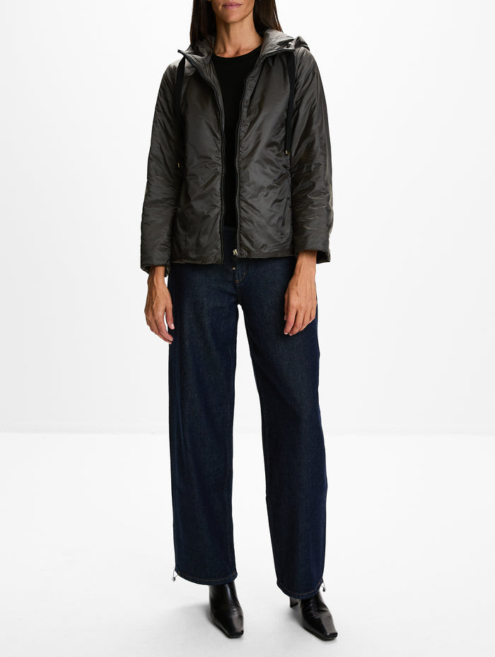 Quilted Jacket,MAX MARA,GREENH,Image 1