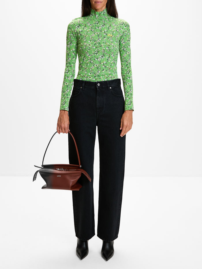 Longsleeve Top,LOEWE,GREEN MULTI,Image 1