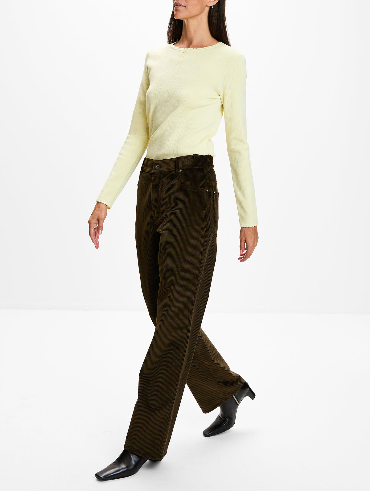 Trouser,LOEWE,BROWN,Image 3