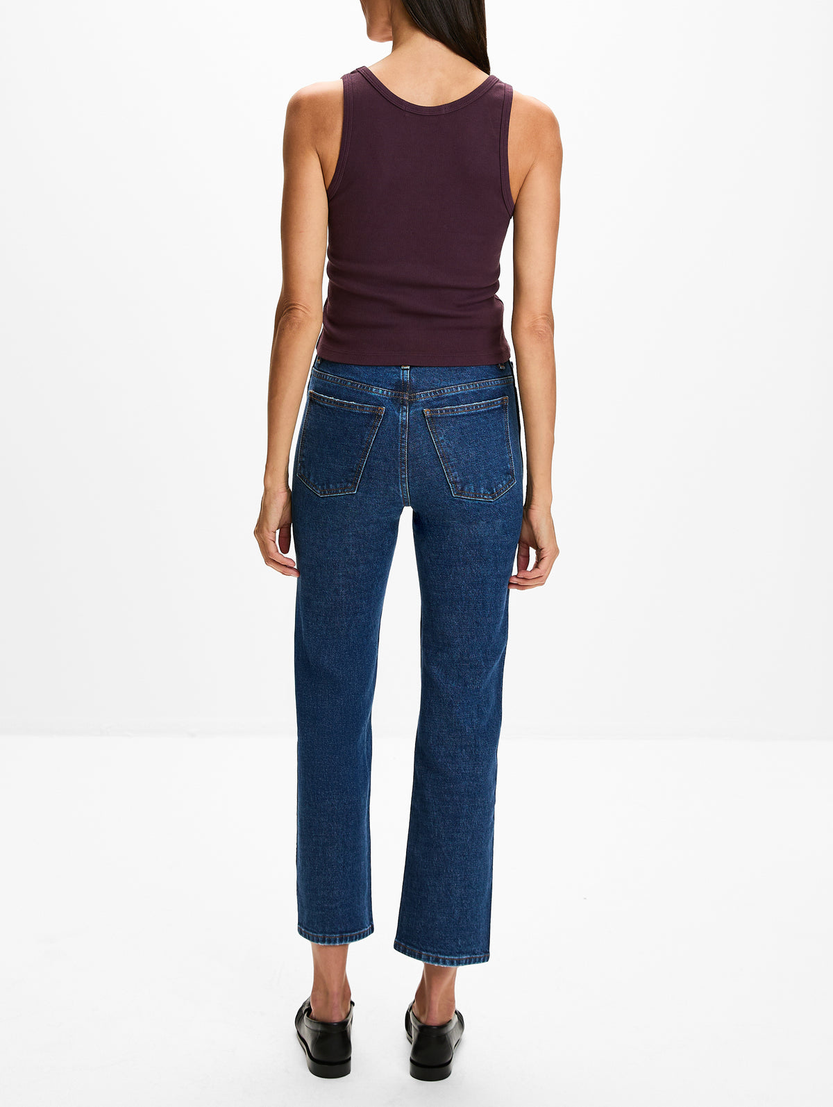 Blondie Tank Top,PERFECTWHITETEE,CHERRY LACQUER,Image 3