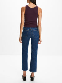 Blondie Tank Top,PERFECTWHITETEE,CHERRY LACQUER,Image 3