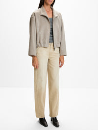 Apres Funnel Neck Jacket,SUSAN BENDER,DUNE,Image 2