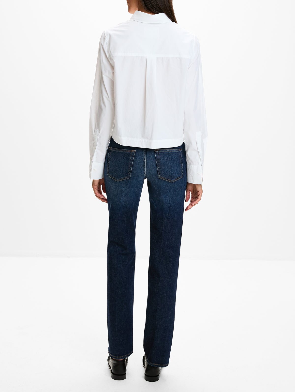 Cropped Classic T-Shirt,CLOSED,WHITE,Image 3