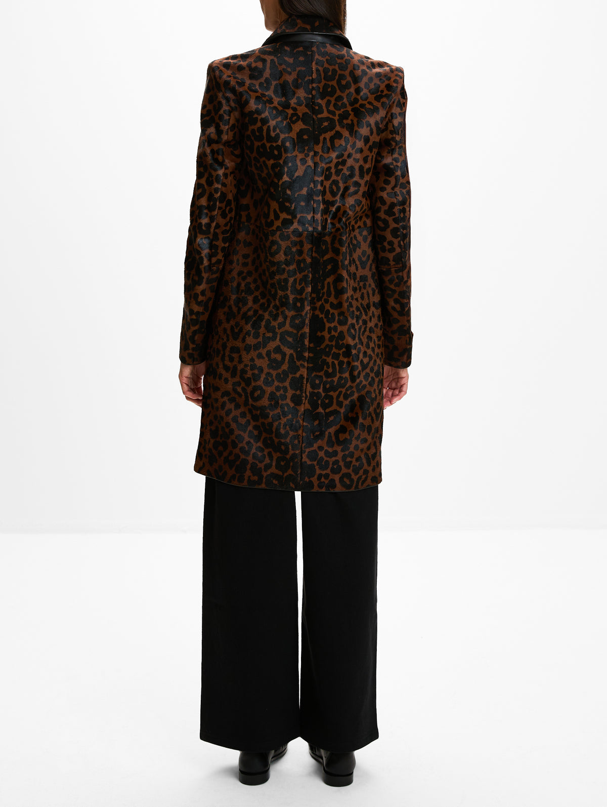 Pony Hair Coat,TOTÉME,LEOPARD,Image 3