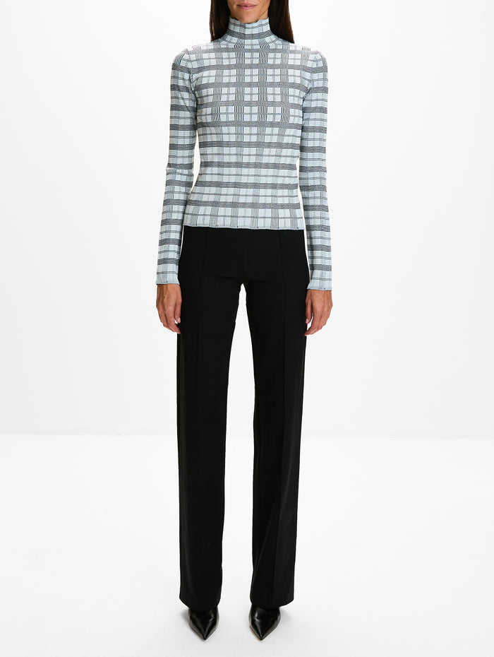 Longsleeve Top,LOEWE,WHITE/NAVY,Image 1