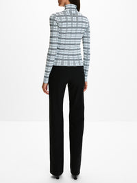 Longsleeve Top,LOEWE,WHITE/NAVY,Image 3