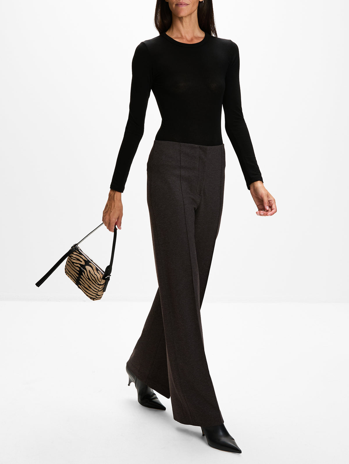Faru Pant,VANESSA BRUNO,MARRON,Image 3