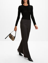 Faru Pant,VANESSA BRUNO,MARRON,Image 3