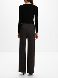 Faru Pant,VANESSA BRUNO,MARRON,Image 4